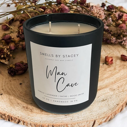 Man Cave 12oz Candle