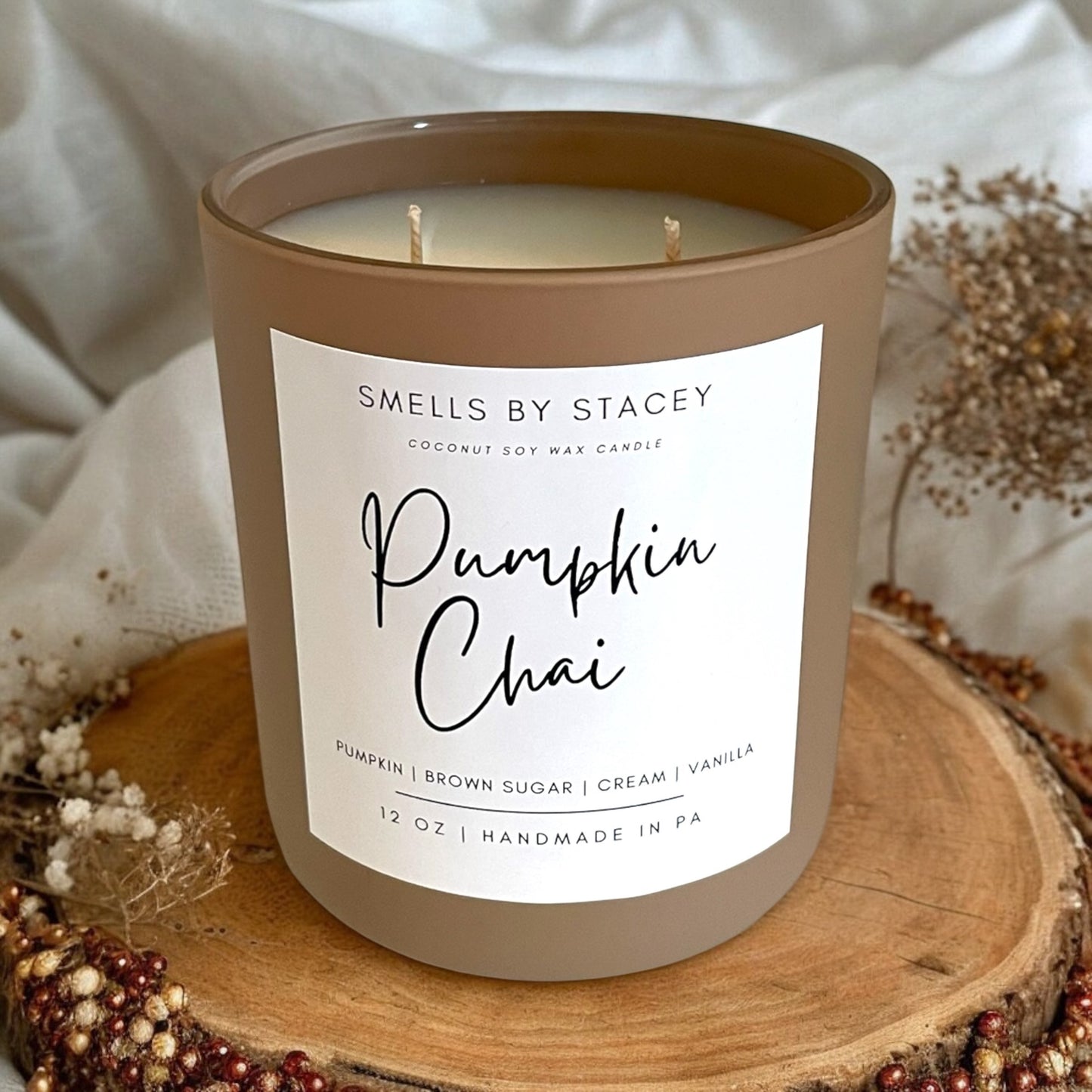 Pumpkin Chai 12oz Candle