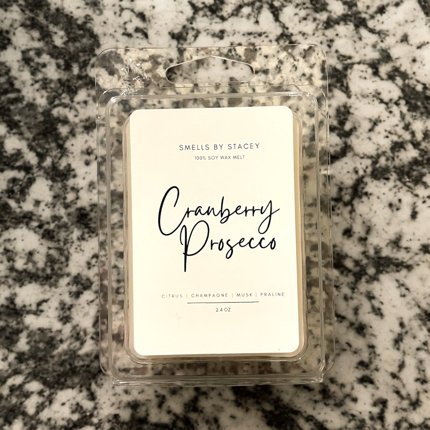 Cranberry Prosecco Wax Melt