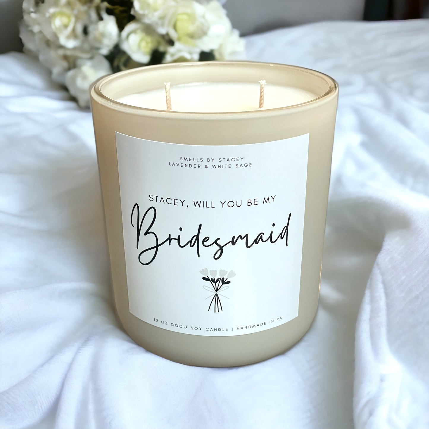 Bridesmaid 12oz Candle