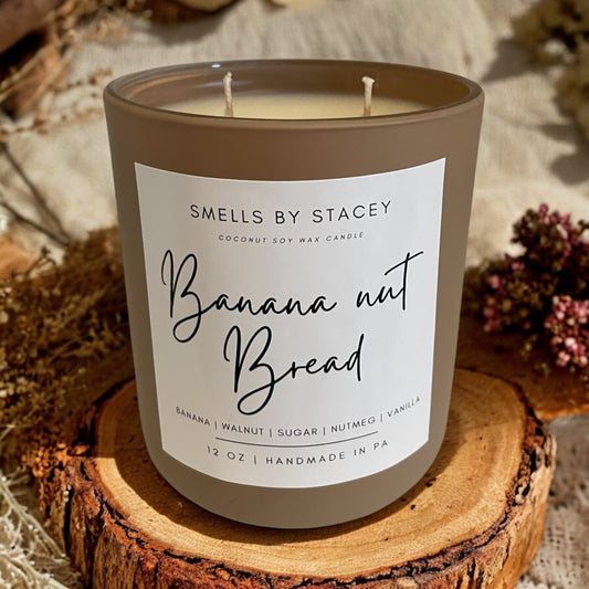 Banana Nut Bread 12oz Candle