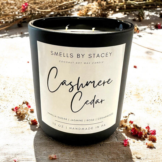 Cashmere Cedar 12oz Candle